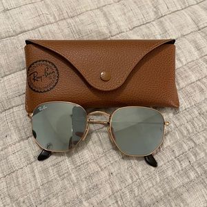Ray Ban Hexagonal Flat Lens glasses